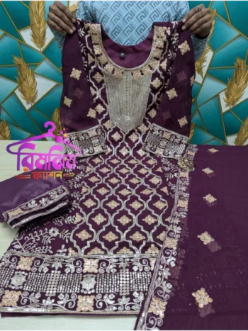 প্রিমিয়াম লাক্সারি জর্জেট ড্রেস